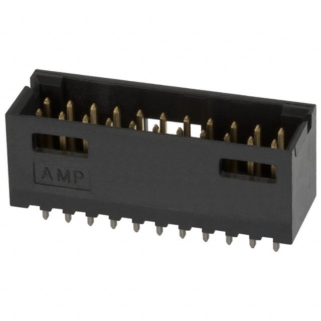 102618-9 TE Connectivity AMP Connectors  Embases à broches mâles